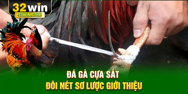 Đ&aacute; g&agrave; cựa sắt đ&ocirc;i n&eacute;t sơ lược giới thiệu