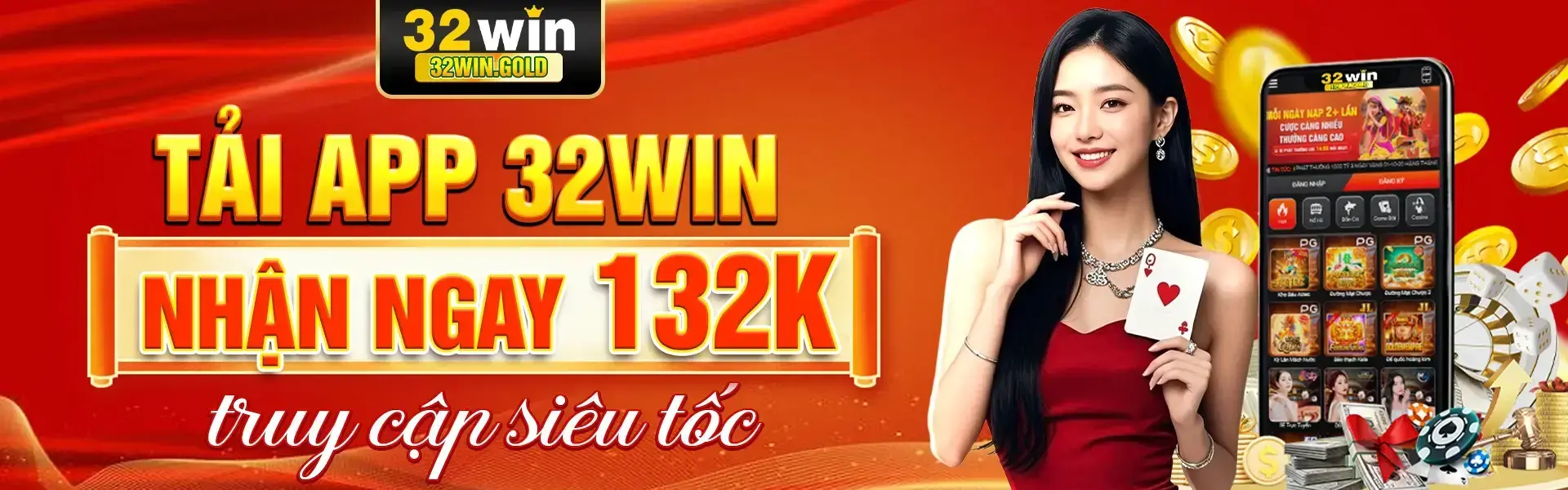 Tải app 32win nhận ngay 132k