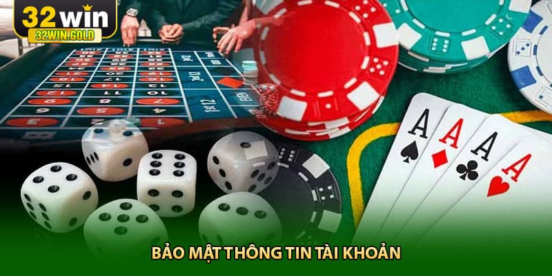 Bảo mật thông tin tài khoản